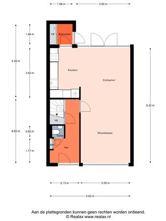 Floorplan - Van Anrooyplein 8, 3752 JK Bunschoten-Spakenburg